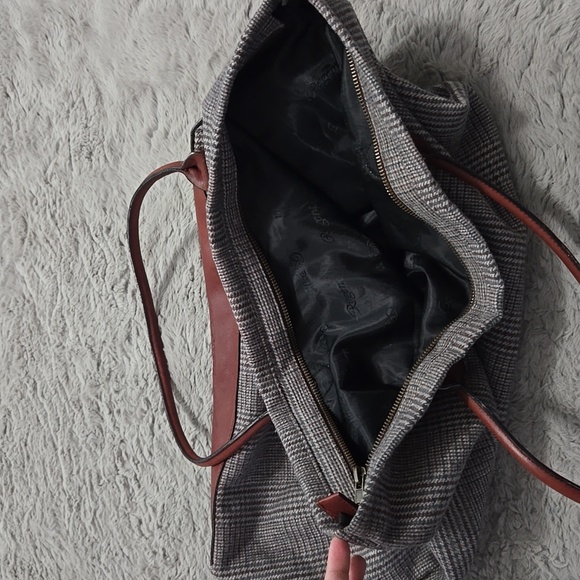 Regent Seven seas hounds tooth pattern voyager tote bag - Picture 9 of 12